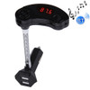 GT86 Dual USB Charger Car Bluetooth FM Transmitter Kit, Support LCD Display / TF Card Music Play / Hands-free(Black)