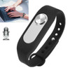 Wearable Wristband 4GB Digital Voice Recorder Wrist Watch, One Button Long Time Recording(Black)