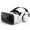VR SHINECON G06EB Virtual Reality 3D Video Glasses Suitable for 4.7 inch - 6.1 inch Smartphone with HiFi Headset (White)