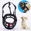 Dog Muzzle Prevent Biting Chewing and Barking Allows Drinking and Panting, Size: 6.8*6.3*7.8cm(Black)