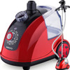 YANGZI Household Handheld Garment Steamer Mini Vertical Ironing Machine, CN Plug(Red)