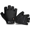 WEST BIKING YP0211218 Cycling Breathable Short Gloves Non-Slip Half Finger Gloves, Size: 2XL(Black)