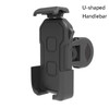 HW-68 Motorcycle Bicycle Navigation Mobile Phone Bracket, Style: U-shaped Handlebar