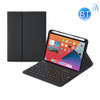 HK006 Square Keys Detachable Bluetooth Keyboard Leather Tablet Case with Holder for iPad mini 6(Black)