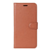 For Xiaomi Mi 5X / A1 Litchi Texture Horizontal Flip Leather Case with Holder & Card Slots & Wallet(Brown)