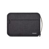 WIWU Portable Waterproof Multi-functional Headphone Charger Data Cable Storage Bag, Size: 20x14.5x7cm(Black)