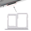 SIM Card Tray + Micro SD Card Tray for LG Q6 / M700 / M700N / G6 Mini (Silver)