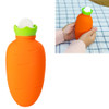 Carrot-Shaped Silicone Water Injection Warm Water Bag Winter Leak-Proof And Explosion-Proof Hand Warmer(Orange)