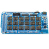 Arduino Compatible Sensor Shield V2.0 Expansion Board for MEGA2560 (Blue)