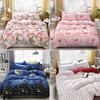 4 PCS Printing Bedding Set Bed Sheet  Pillowcases Cover, Size: For 1.2m Bed(Pink Butterfly)
