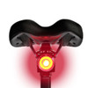 A0 IPX5 Waterproof Seven-color Bicycle USB Charging High Brightness Taillights