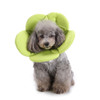 Pet Protection Collar Dog Flower Protection Collar, Specification: L(Green )