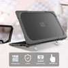 For Microsoft Surface Laptop 3 / 4 13.5 inch 1769 / 1867 / 1958 Cloth TPU + PC Two-color Anti-fall Laptop Protective Case(Grey)