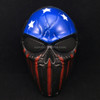 Halloween Cosplay Party Full Face Airsoft Captain Skull Mask