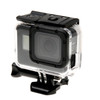 For GoPro  NEW HERO /HERO6   /5 Skeleton Housing Protective Case + Hollow Back Cover with Buckle Basic Mount & Screw, No Need to Disassemble Lens