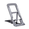 HAWEEL Adjustable Lifting Folding Live Broadcast Aluminum Alloy Desktop Holder (Dark Gray)