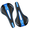 YAFEE YF-1018 Mountain Bike Saddle Bicycle Riding Saddle Bicycle Saddle(Black Blue)