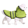 Pet Reflective Raincoat Large Dog Poncho, Size: L(Fluorescent Green)