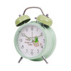 Student Cute Style Bell Alarm Clock Bedside Mute Clock With Light Specification： Y35 4 Inch (Green)