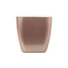 3 PCS Imitation Metal Colorful Water Storage Plastic Flowerpot, Size: G105 Small Pot(Square Champagne Gold)