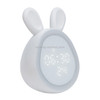 Creative Multifunctional Cartoon Time Rabbit Smart Alarm Clock(White)