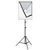 PULUZ Softbox Lighting Kit 2 PCS 50x70cm Professional Photo Studio Photography Light Equipment with 2 x E27 Socket Bulb Photography Lighting Kit for Filming Portrait Shooting / Fashion Advertising Photography(US Plug)