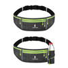 CWILKES MF-008 Outdoor Sports Fitness Waterproof Waist Bag Phone Pocket, Style: Four Pockets(Hemp Gray)