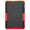 For Amazon Fire HD 8 (2020) Tire Texture Shockproof TPU+PC Protective Case with Holder(Red)