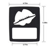 Car Taillight Refit Decoration Pattern Protective Cover, Specification:Lip Shape