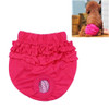 Pet Dog Panty Brief Sanitary Pants Clothing Pet Supplies, Size:S(Rose Red)