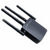 M-95B 300M Repeater WiFi Booster Wireless Signal Expansion Amplifier(Black - UK Plug)