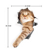 Style 1 Large 3D Stereo Cat Car Sticker Car Body Scratches And Occlusion Stickers