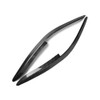 2 PCS Carbon Fiber Car Lamp Eyebrow Decorative Sticker for 1998-2002 Honda Accord