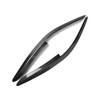 2 PCS Carbon Fiber Car Lamp Eyebrow Decorative Sticker for 1998-2002 Honda Accord