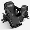 FLOVEME YXF111478 Car Air Outlet Mount 360 Degree Rotatable Phone Holder Cradle Stand, For iPhone, Samsung, LG, HTC, Huawei and other 4-6 inch Smartphones (Black)