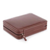 8-Digit Watch Storage Box Watch Display Box Portable Watch Travel Bag, Specification: 24 x 18 x 6cm(Brown )