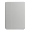 For Samsung Galaxy Tab E 9.6 T560/T561/T565/T567V Dual-Folding Horizontal Flip Tablet Leather Case with Holder (Grey)