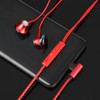 F20 Metal Earphone Earbud Type-C Interface Universal Wire Earphones(Red Bagged)