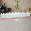 Wooden Flower Planter Fence Storage Holder Pot with Foam, Size: 80cm x 9cm x 11cm