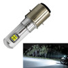 Motorcycle Headlights 750LM 6000K White H6/BA20D 40W 8-LED Bulbs, DC 12-24V