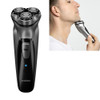 Original Xiaomi Youpin Voltage Universal Fit Water Proof Triple Rotary Double Ring Blade Shaving Head Electric Rechargeable Shaver For Men