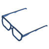 R-JUST BJ02-1 Foldable Round Glasses Shape Aluminum Alloy Laptop Stand(Blue)