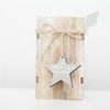 2 PCS Creative Christmas Mini Wooden Candlestick Christmas Home Decoration Desktop Decoration, Size:L