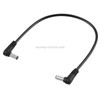 30cm 5A 5.5 x 2.1mm Male to Male Elbow DC Power Supply Plug Cable, DC 12-24V