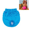 Pet Dog Panty Brief Sanitary Pants Clothing Pet Supplies, Size:L(Blue)