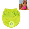 Pet Dog Panty Brief Sanitary Pants Clothing Pet Supplies, Size:L(Green)