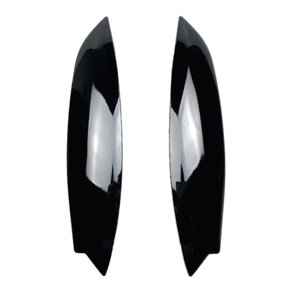 Car Headlight Eyebrow Decoration Sticker for Volkswagen Golf 5 (Black)