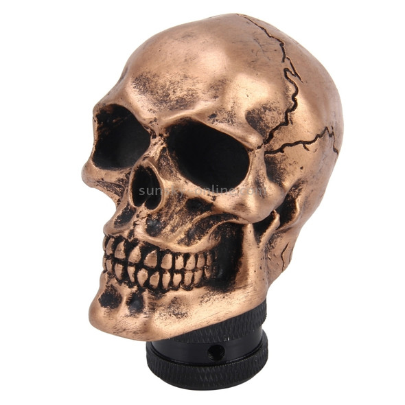 Universal Skull Head Shape Manual or Automatic Gear Shift Knob Fit for All Car