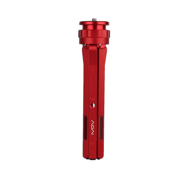 ADAI Adjustable Aluminum Alloy Mini Tripod Stand Tabletop Tripod for DSLR & Digital Cameras(Red)