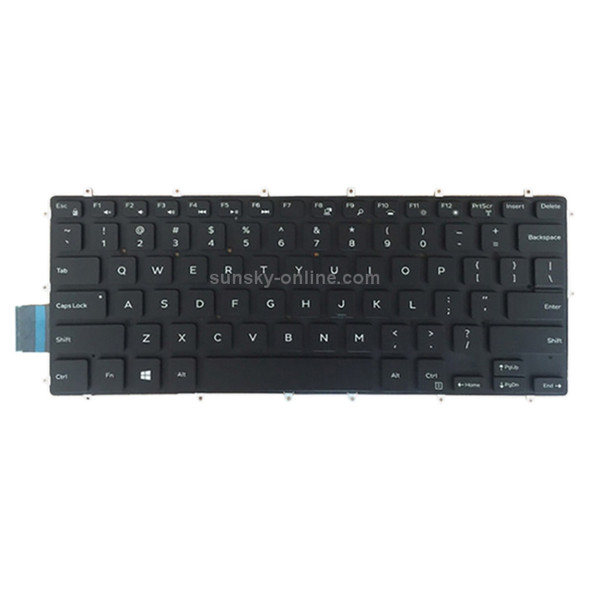 US Version Keyboard with Keyboard Backlight for DELL Inspiron 13 5368 5378 5578 7368 7378